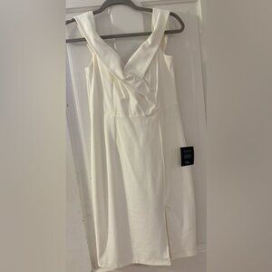 white dress